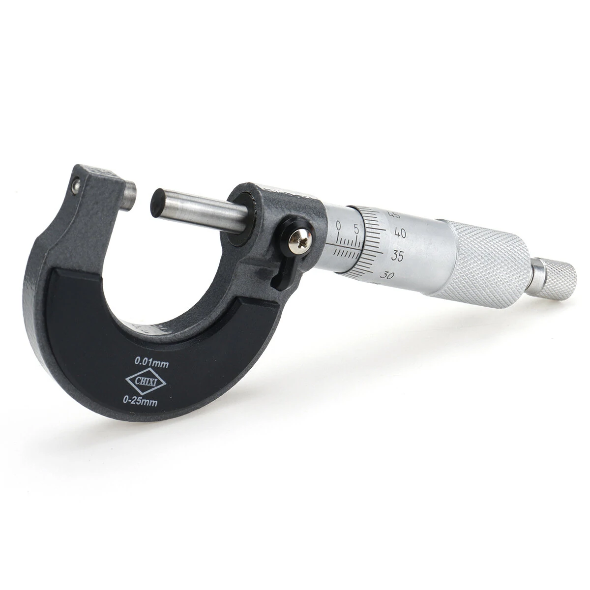 0-25mm 0.01mm Metric Diameter Micrometer Gauge Caliper Tool — view 3