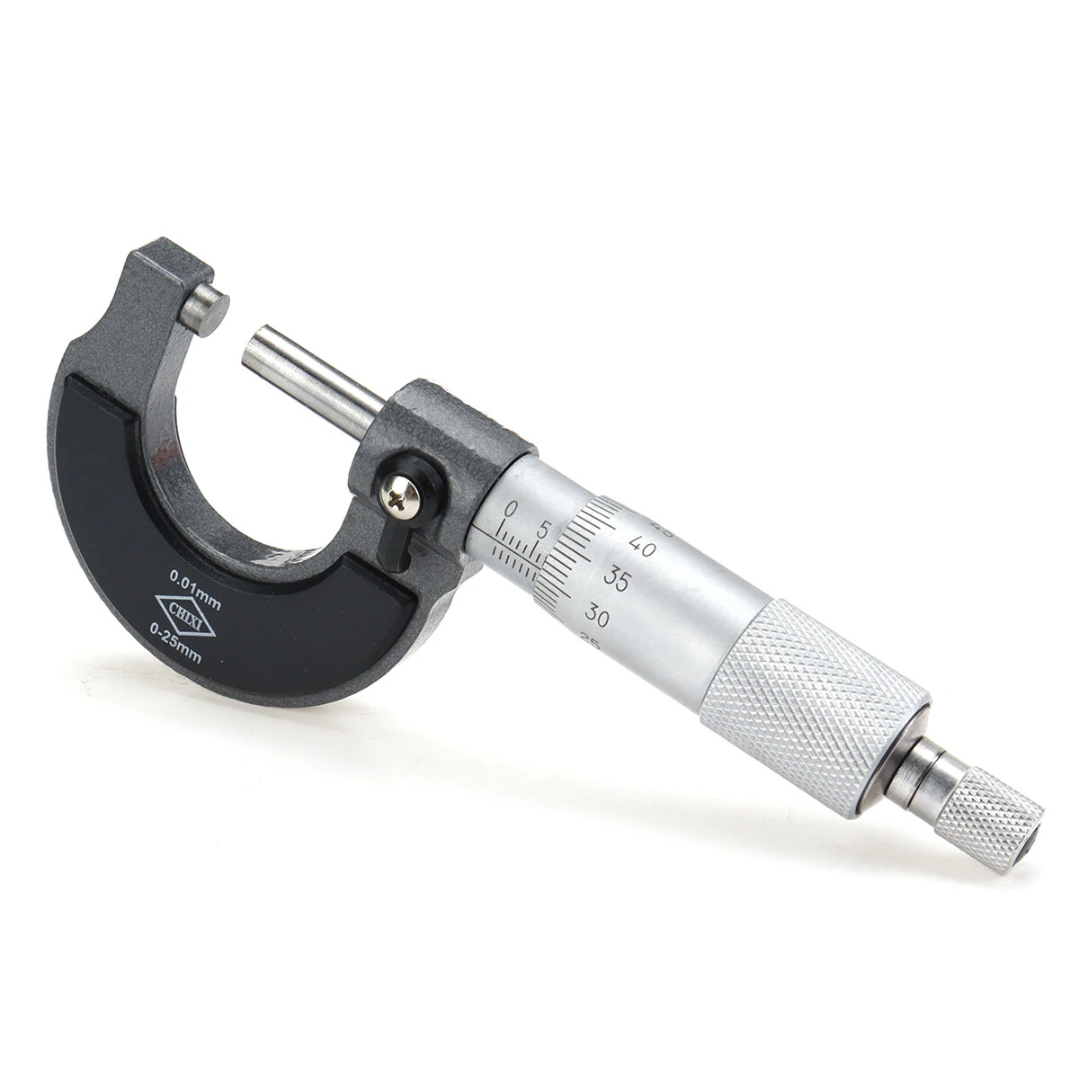 0-25mm 0.01mm Metric Diameter Micrometer Gauge Caliper Tool — view 4