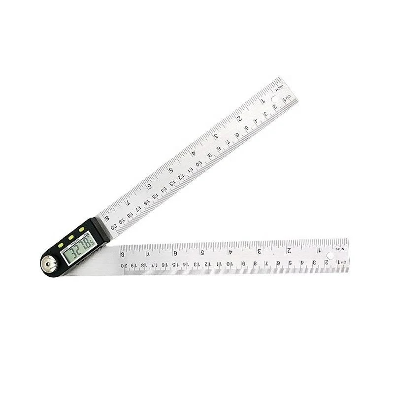 0-500mm 8'' Digital Meter Angle Inclinometer Angle Digital Ruler Electron Goniometer Protractor Angle Finder — view 2