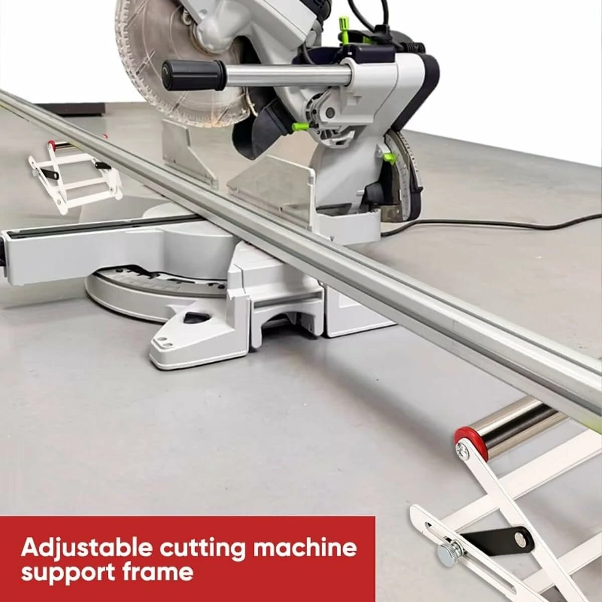 1/2PCS Adjustable Cutting Machine Support Frame Work Support Stand Angle Grinder Holder Cutting Machine Attachments Tool — view 4