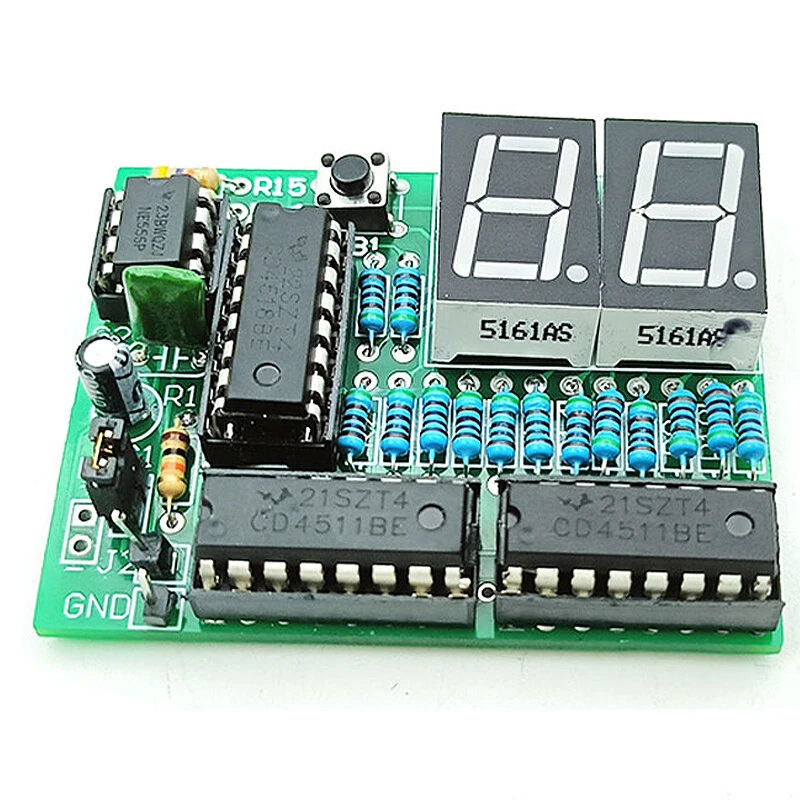 1-99s Countdown Timer DIY Electronic Kit Parts Set — view 3