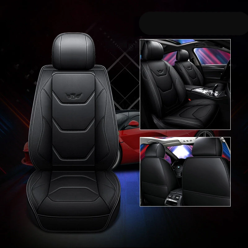 1 PC Universal Full Car Seat Mat Cover PU Leather Breathable Cushion Pad — view 3