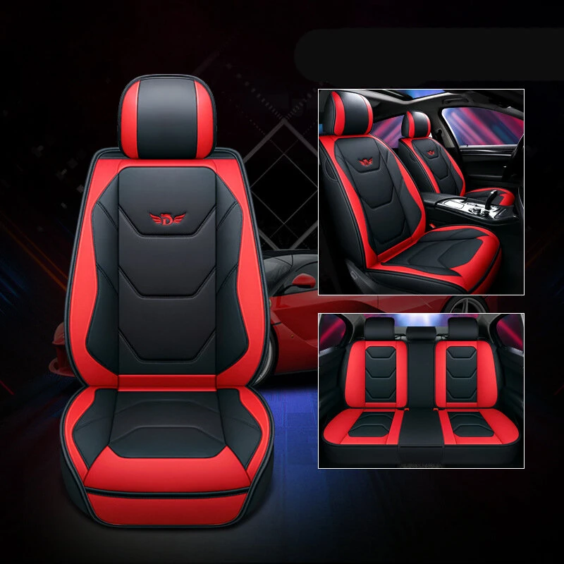1 PC Universal Full Car Seat Mat Cover PU Leather Breathable Cushion Pad — view 5