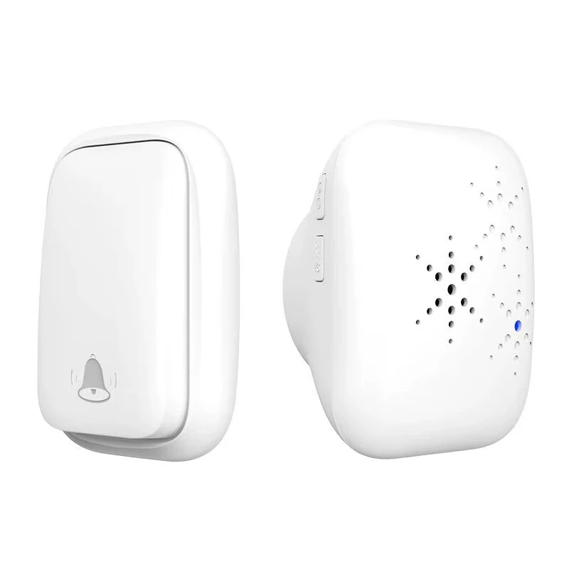 1-to-1 Battery-free Self Powered RF433 Wireless Doorbell EU Plug 38 Ringtones Outdoor IP44 Waterproof 150m Range Long Distance Door Bell — view 2