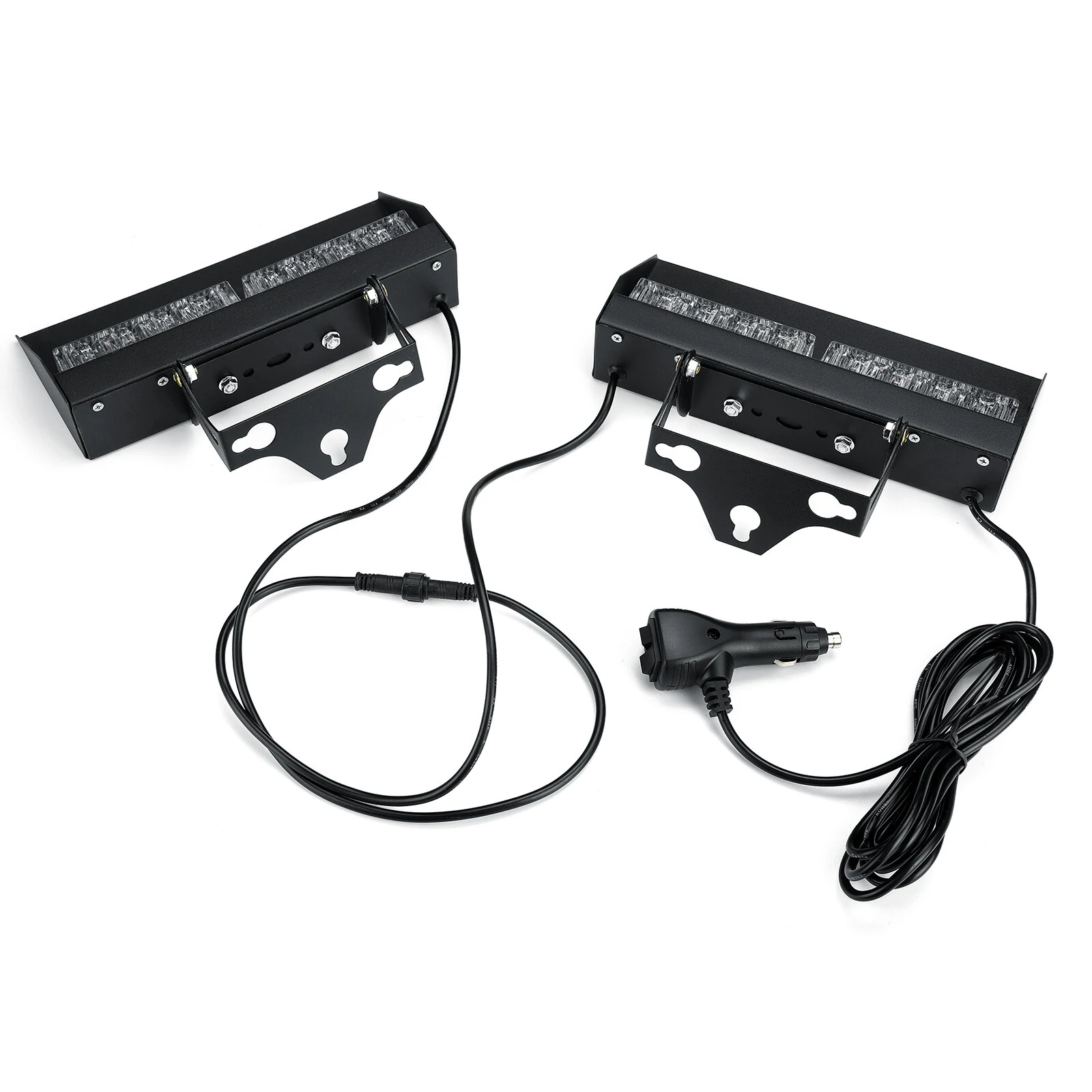 10-30V Emergency Strobe Lights 27 Mode Interior Windshield Lamp With Suction Cups For Trucks — view 6