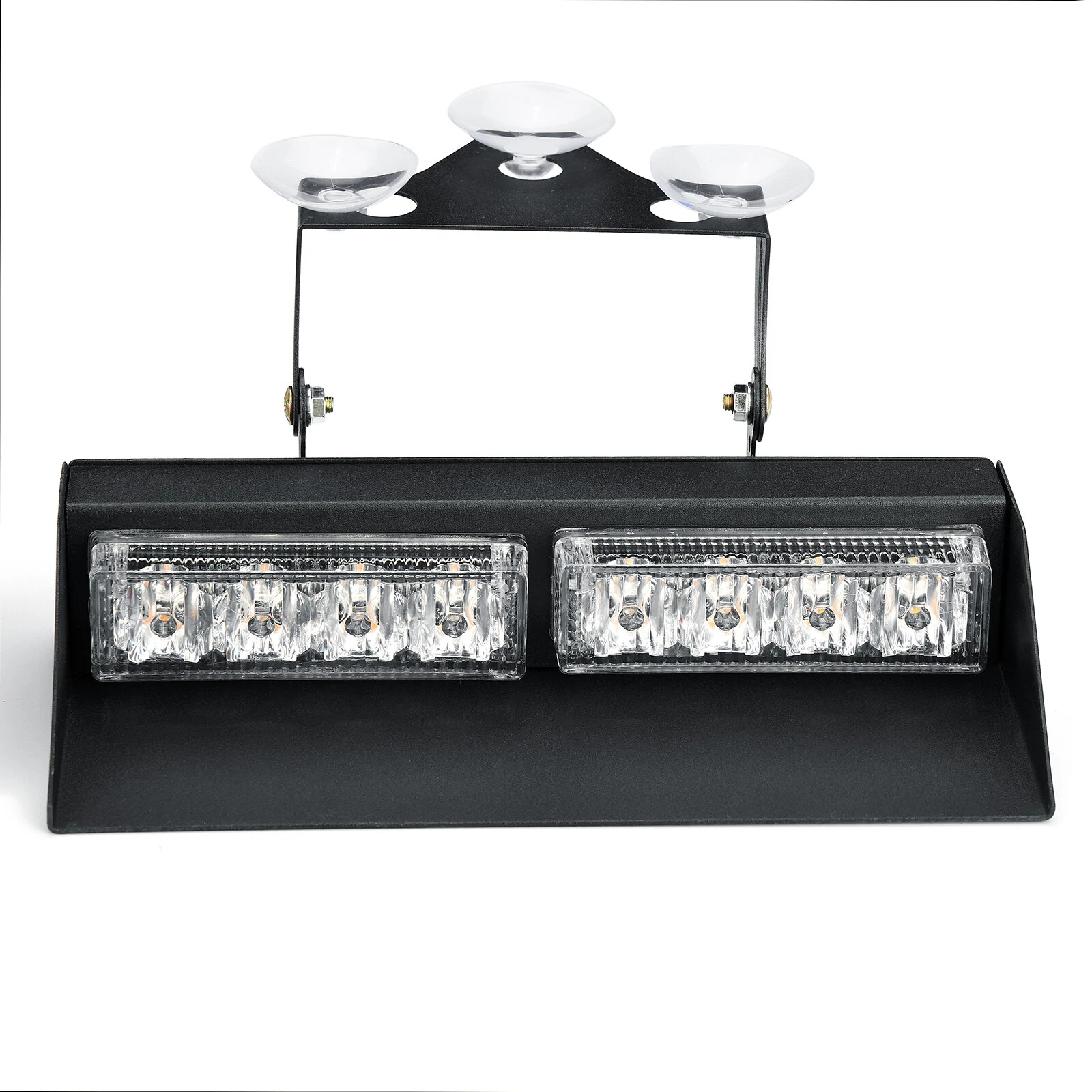 10-30V Emergency Strobe Lights 27 Mode Interior Windshield Lamp With Suction Cups For Trucks — view 8