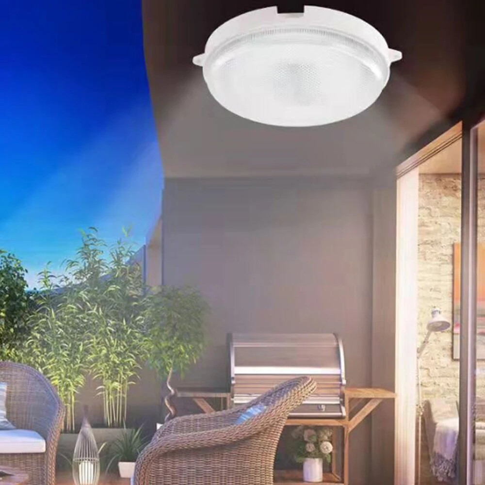100/60W LED Solar Ceiling Light Pendant Light Outdoor Indoor Solar-Power Lamp With Line Corridor Light For Garden Decoration — view 4