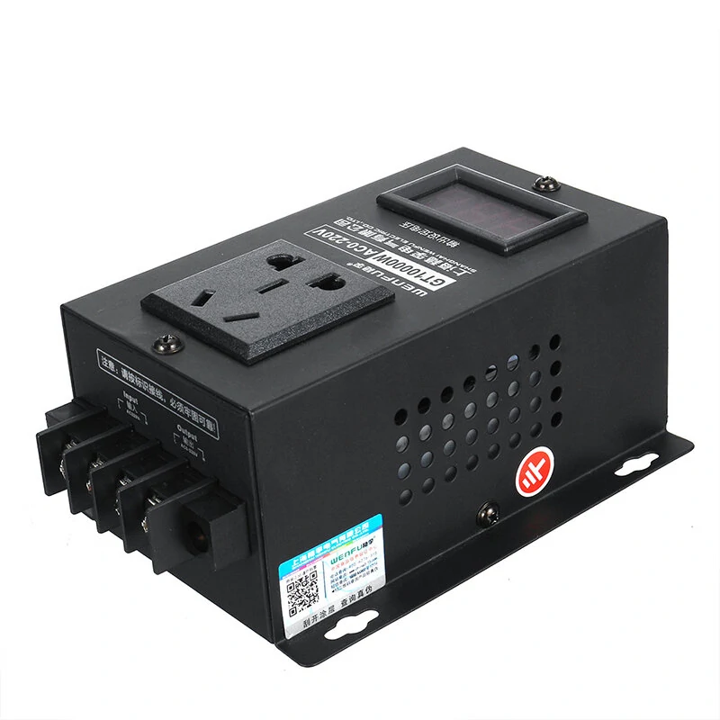 10000W 0-220V SCR High Power Electronic Regulator Variable Regulator Voltage Regulator Converter — view 2