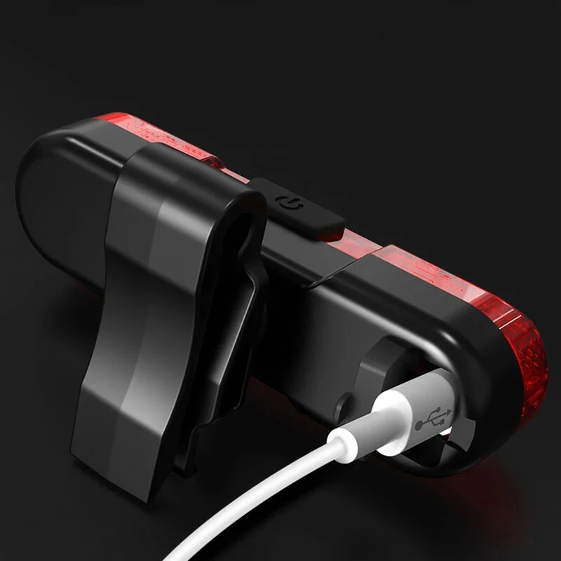 1000LM Brightness Bike Light Set 6 Light Modes 1200mAh Battery Aluminum Alloy Bicycle Front Light with Smart Taillight for Mountain Bicycle Scooter — view 7