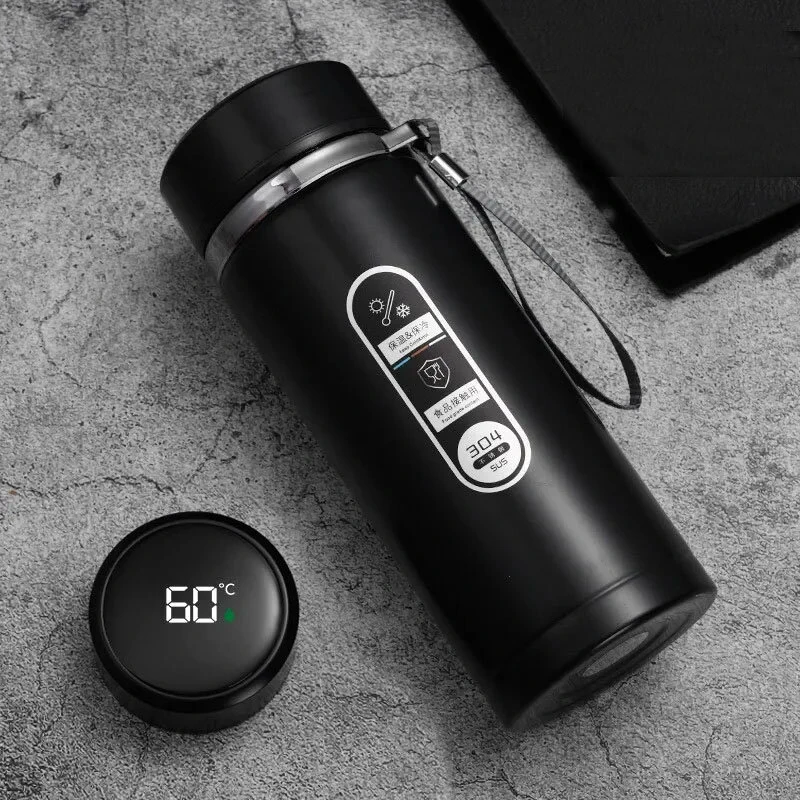 1000ML Smart LED Temperature Display Thermos Bottle Stainless Steel Portable Insulated Cup SUS304 Tea Water Bottle Vacuum Flask Cups — view 4
