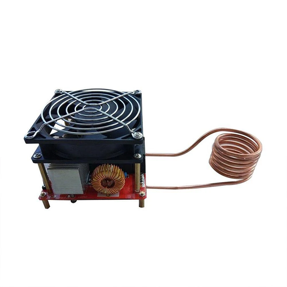 1000W 20A ZVS Induction Heating Board Flyback Driver Cooker Mini Induction Heater DIY Ignition Coil Heater Induction Heating Plate Kit — view 2