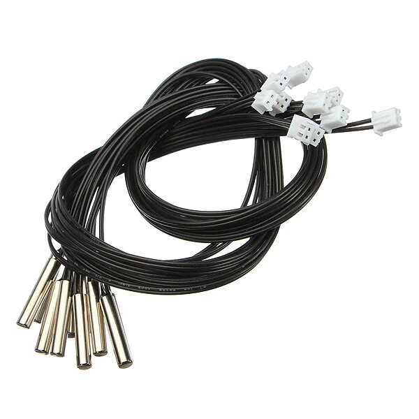 100cm 10pcs NTC-3470 Waterproof Professional Temperature Sensor Probe — Pricio