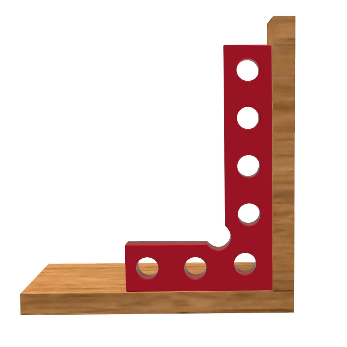 100mm 90 Degree Carpenter Square L Square Right Angle Ruler Aluminum Pocket Ruler Woodworking Measuring Tool — view 6