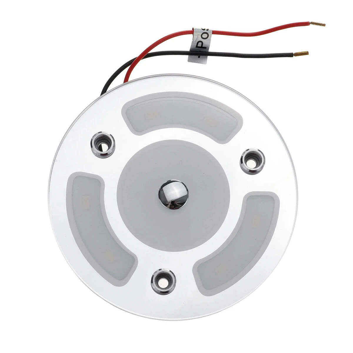 100mm Dimmable LED Reading Light Touch Dimmer Switch Blue+Warm White Day Night Car Roof Lamp for Caravan 10-30V — view 4