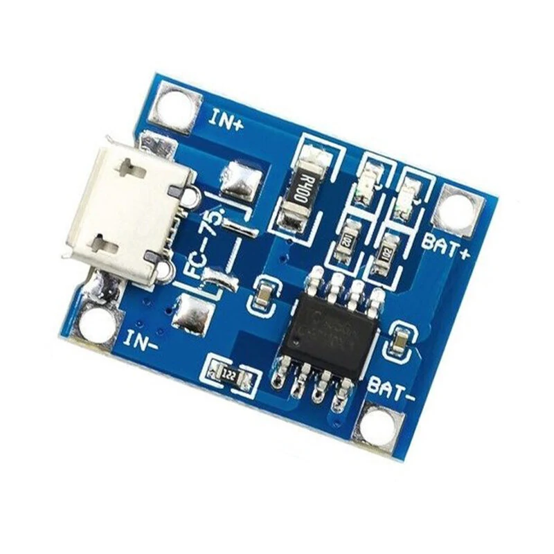 10pcs 5V 1A 18650 TP4056 Lithium Battery Charger Module Charging Board with Protection Dual Functions 1A Li-ion — view 5