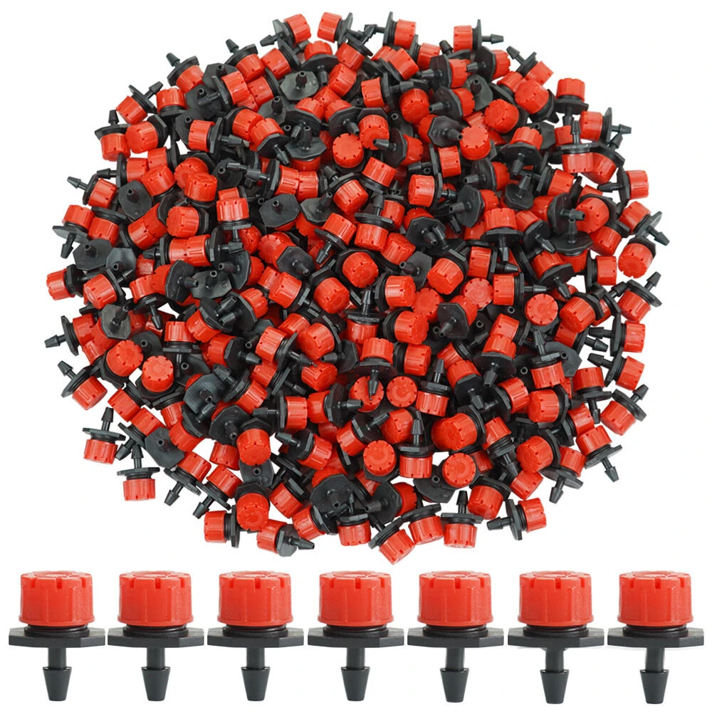 10PCs 8 Holes Water Irrigation Drip Sprinkler Head For 4/7mm Pipe Garden Irrigation Greenhouse Planting — Pricio