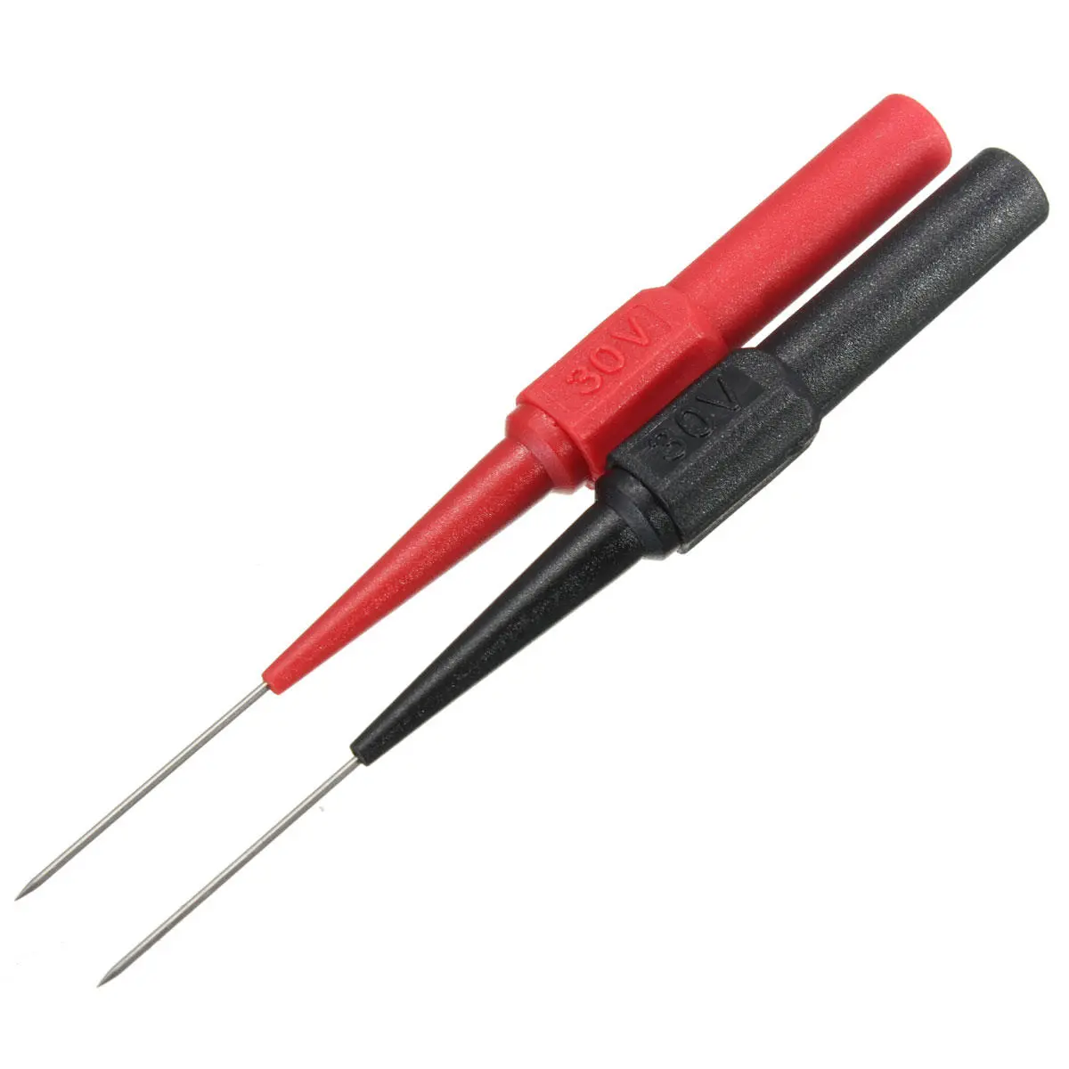 10pcs DANIU Insulation Piercing Needle Non-destructive Multimeter Test Probe Red — view 2
