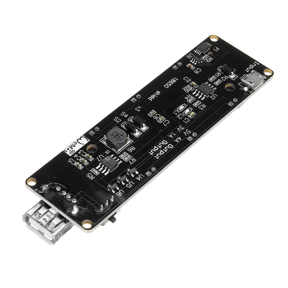 10Pcs ESP32 ESP32S 18650 Battery Charge Shield V3 Micro USB Type-A USB 0.5A Test Charging Protection Board Wemos for Arduino - products that work with official Arduino boards — view 6