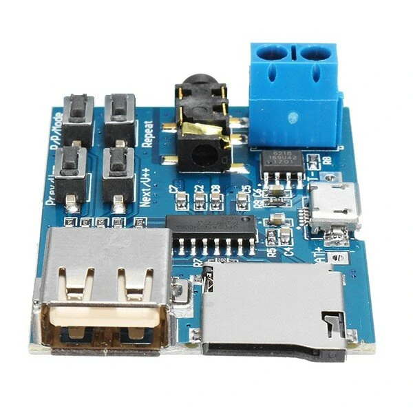 10Pcs MP3 Lossless Decoder Board With Power Amplifier Module TF Card Decoding Player — view 4