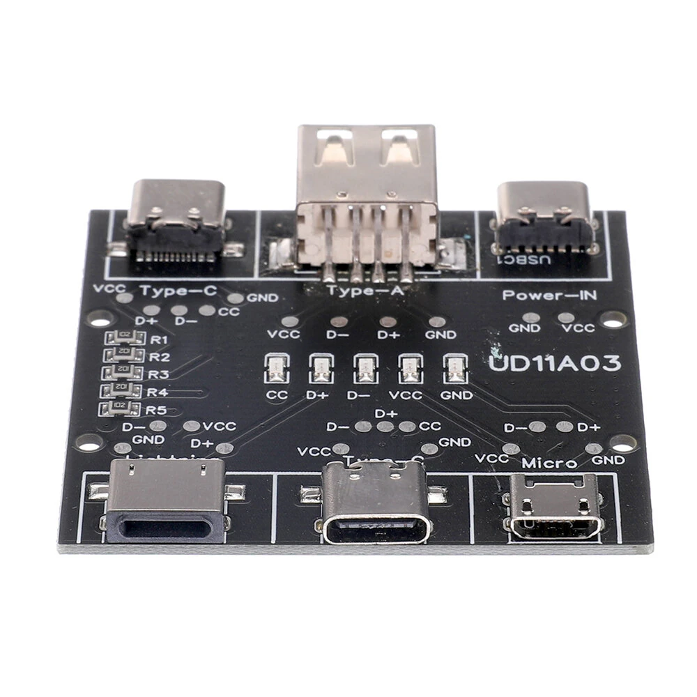 10Pcs Multifunction USB Cable Tester USB A to Type-c Micro Lighting Short Circuit On-Off Data Cable Test Tool — view 7