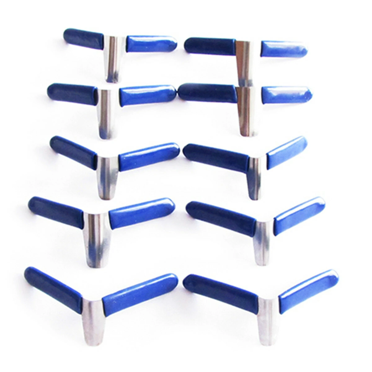 10Pcs Padlock Shim Picks Set Lock Pick Lockpicking Opener Accessories Tool Easy — view 6