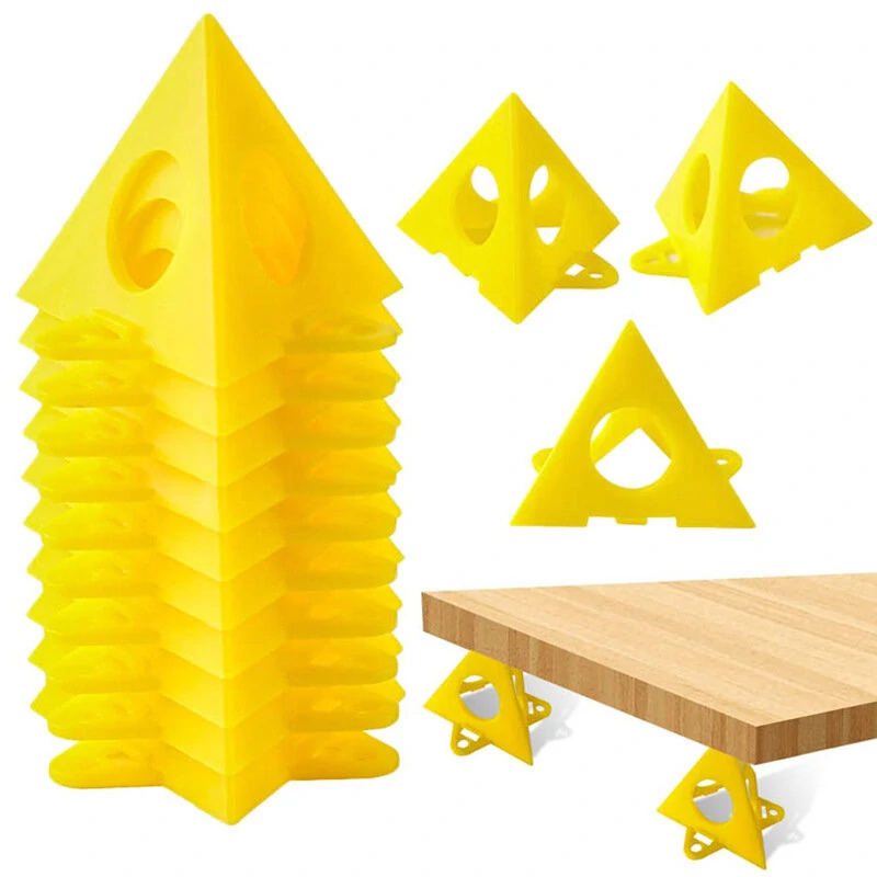 10pcs Pyramid Stands Set Triangle Stands Paint Tool Triangle Paint Pads Feet for Woodworking Carpenter Accessories Paint Pads — Pricio