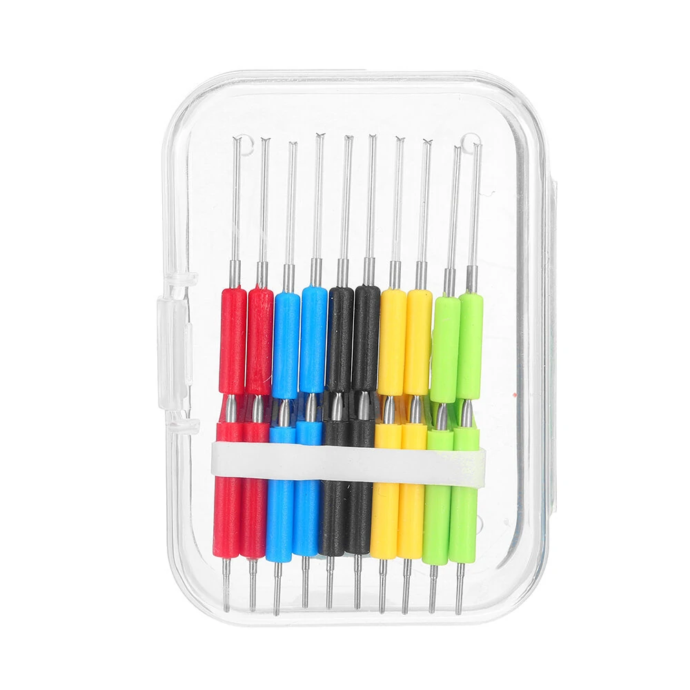 10Pcs SDK08 Test Clip SMD Grippers Test Clips Ultra Small Clip Foot Clip Micro Chip Online Burning Clip — view 9