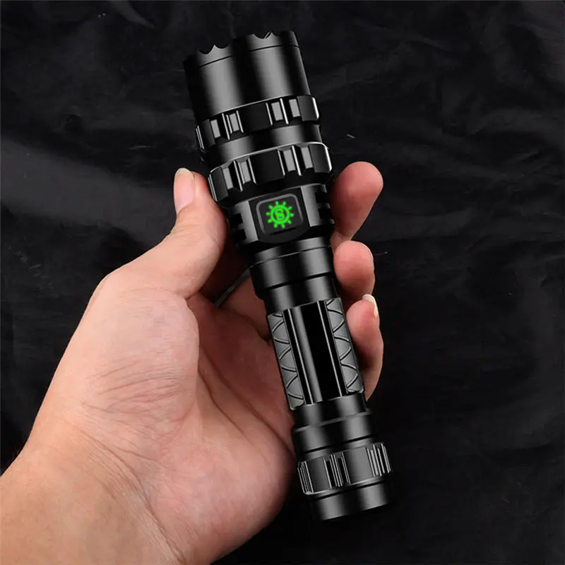 10pcs XANES 1102 L2 5Modes 1600 Lumens USB Rechargeable Camping Hunting LED Flashlight 18650 — view 5