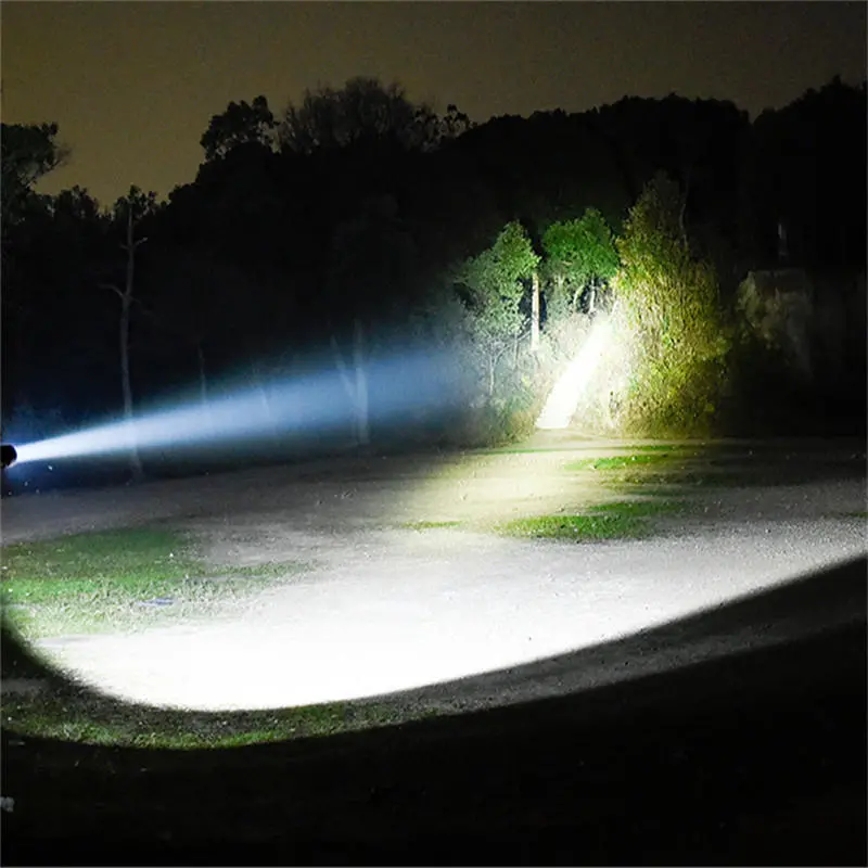 10pcs XANES 1102 L2 5Modes 1600 Lumens USB Rechargeable Camping Hunting LED Flashlight 18650 — view 8