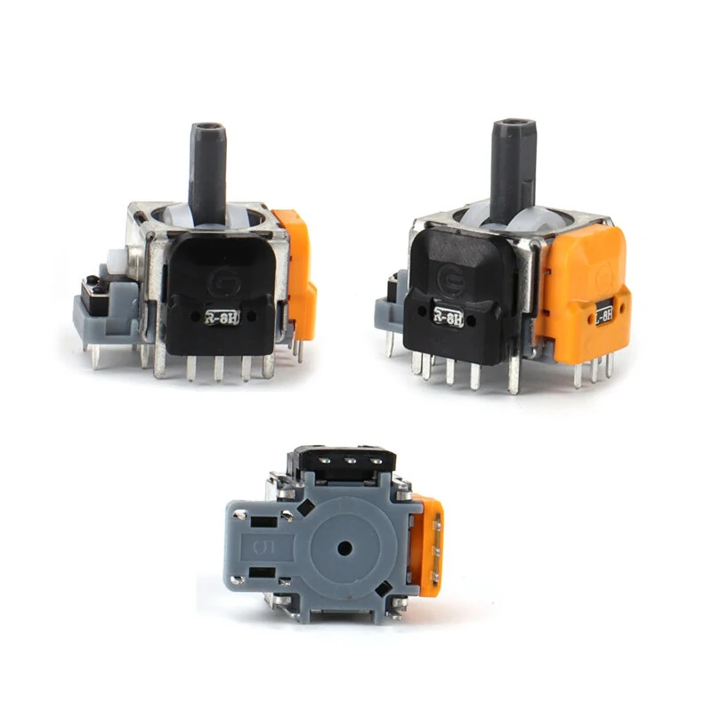 10Pcs/Pack Replacement Hall Effect Joystick 3D Analog Sensor ThumbStick for PS5/PS4/Xbox One Controller Repair Parts Accessory — view 4