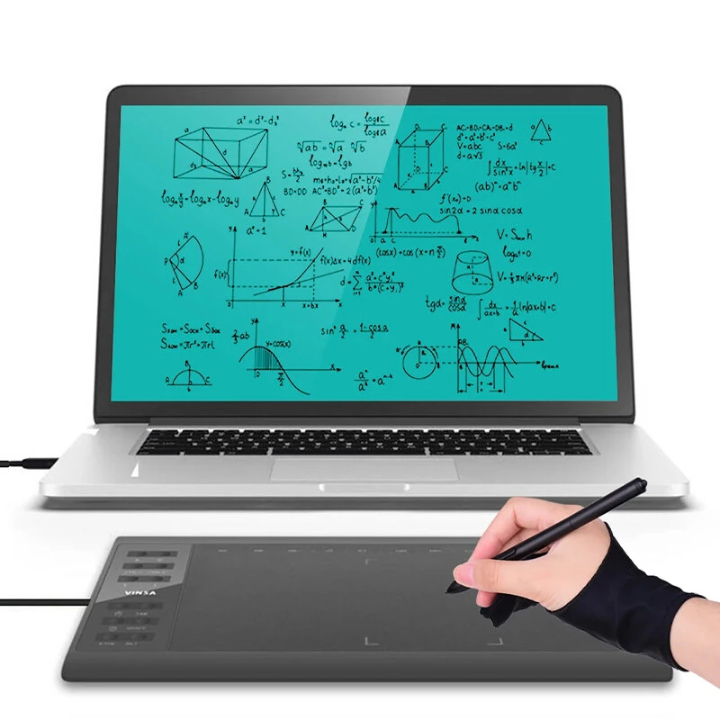 10x6 Inch Professional Graphics Drawing Tablet 12 Express Keys with for Mac Windows for Painting Designing Online Course — view 8