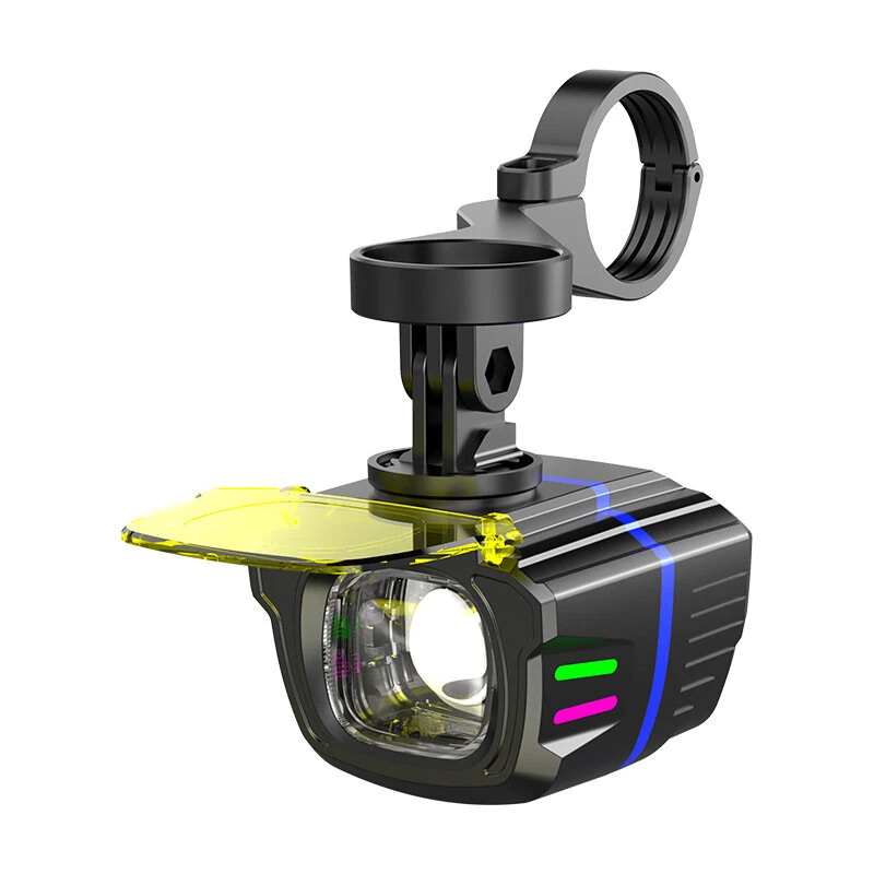 1100LM Multifunctional Wireless Remote Control Bicycle Headlight High-brightness USB-rechargeable Bike Front Light — view 7