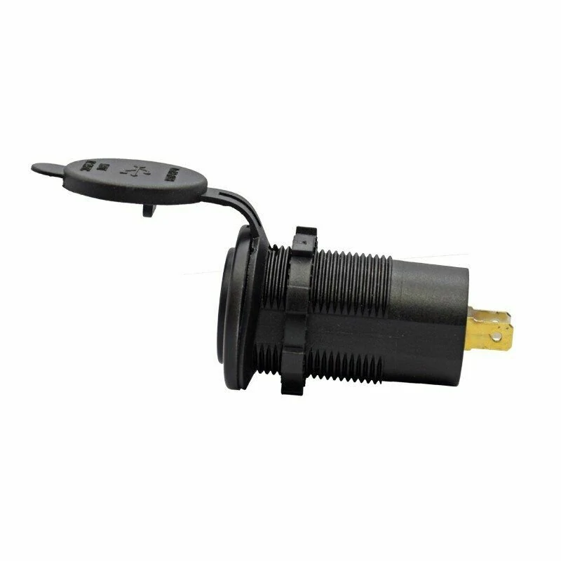 12-24V QC3.0 QC4.0 Dual USB Car Charger Socket Type C Quick Charge Waterproof for RV Yachts Motorcycles — view 5