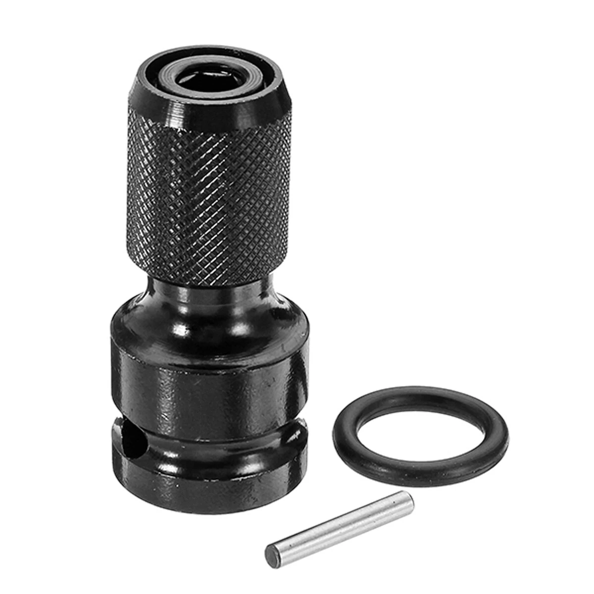 1/2 Inch Square To 1/4 Inch Hex Female Telescopic Socket Adapter Drill Chuck Converter Impact Driver — Pricio