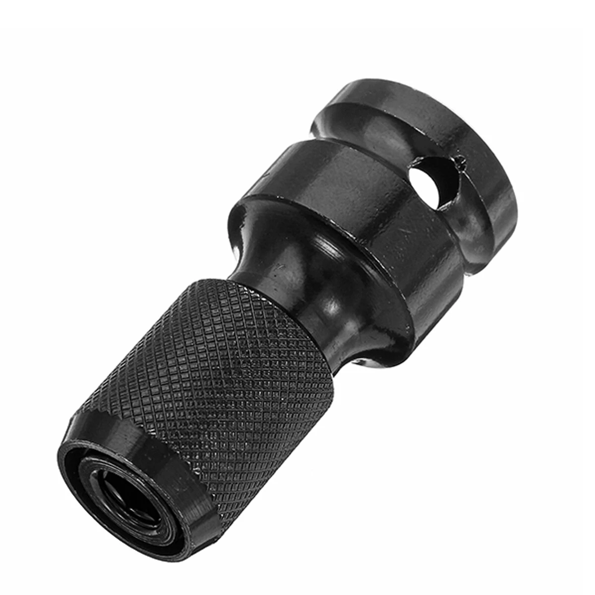 1/2 Inch Square To 1/4 Inch Hex Female Telescopic Socket Adapter Drill Chuck Converter Impact Driver — view 3