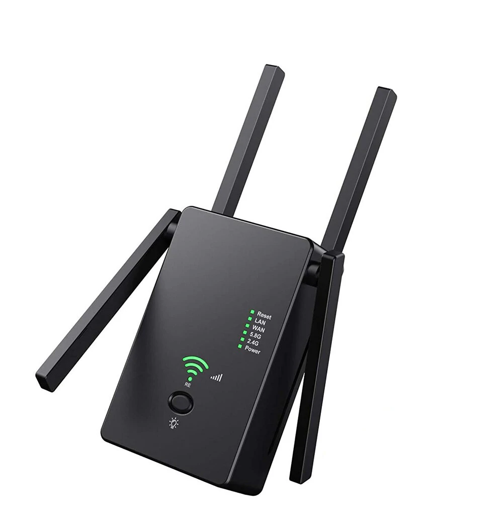 1200M Dual Band Wireless AP Repeater 2.4GHz 5.8GHz Router Range Extender WiFi Amplifier Signal Extend WiFi Booster — view 3