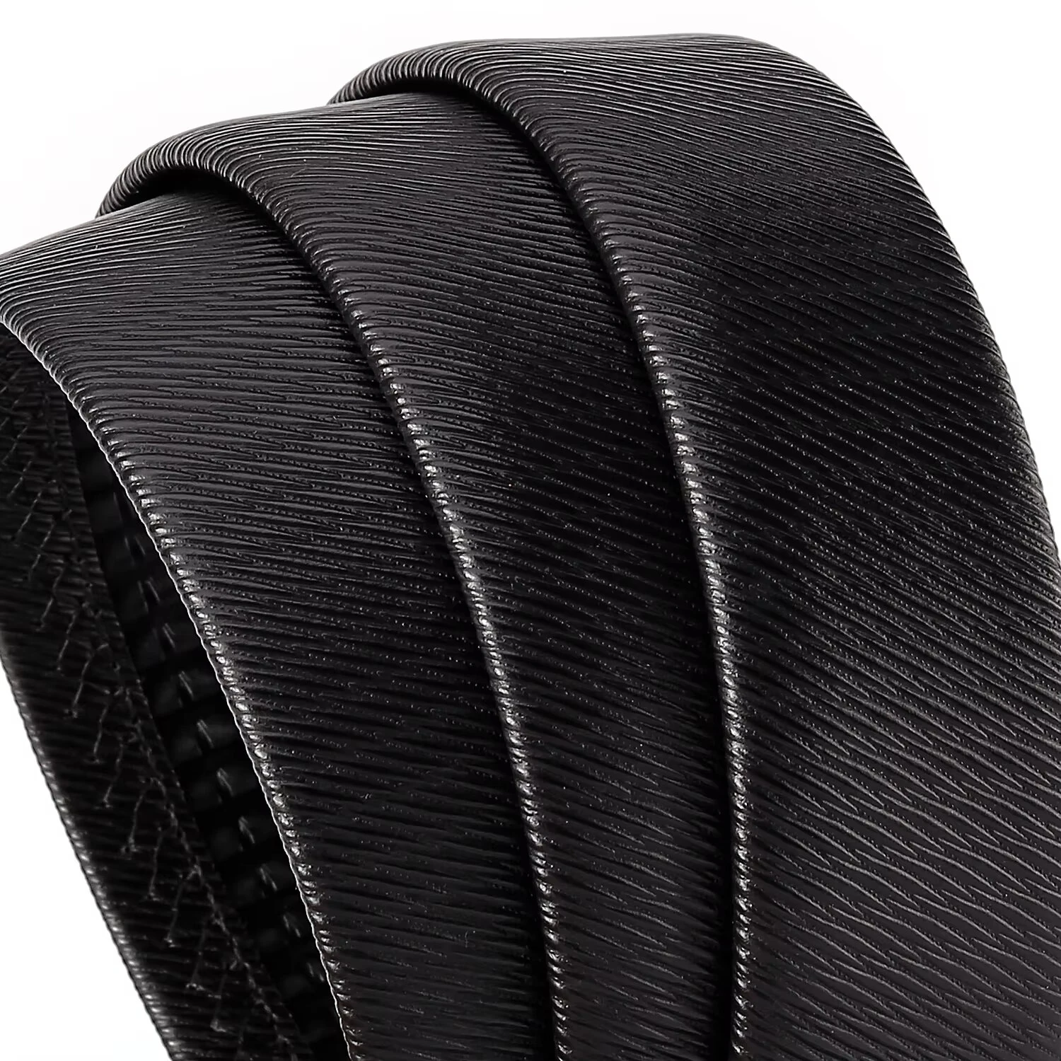 120cm Men's PU Leather Belt Casual Auto Buckle Adjustable Waistband Simple Fashion Business Male Pants Belt — view 6