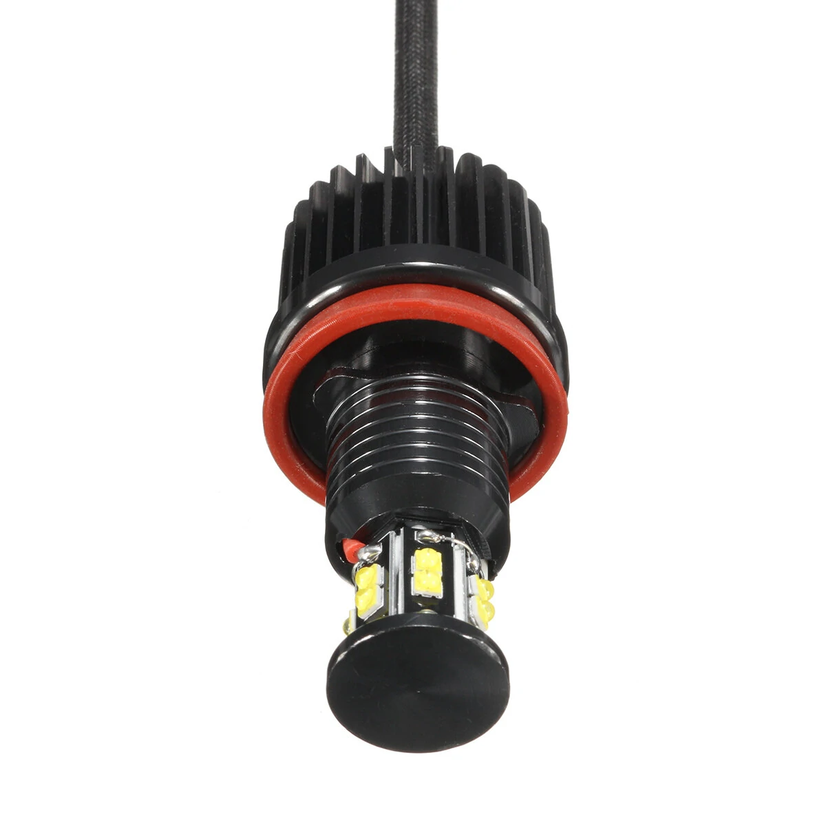 120W H8 LED Angel Eye Halo Ring Light Bulb 2Pcs For E82 E90 E92 E60 E61 E63 E89 X6 — view 6