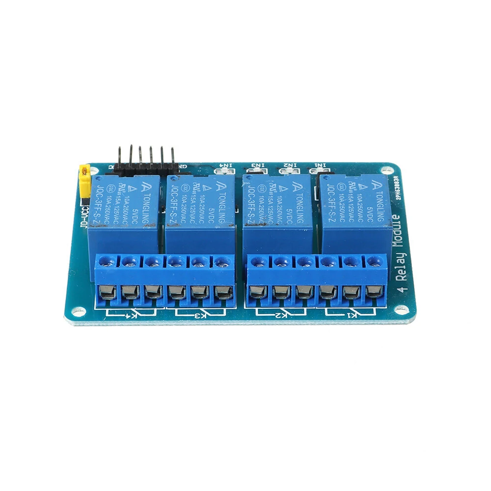 1/2/4/6/8/16 Relay Module 8 Channel with Optocoupler Relay Output 1 2 4 6 Relay Module 8 Channels Low Level Trigger 5/12/24V — view 6