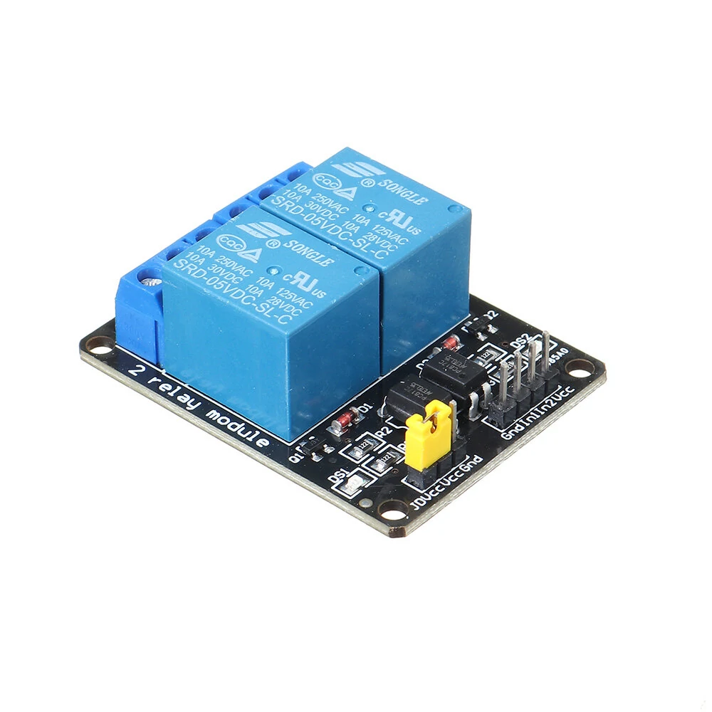 1/2/4/6/8/16 Relay Module 8 Channel with Optocoupler Relay Output 1 2 4 6 Relay Module 8 Channels Low Level Trigger 5/12/24V — view 7