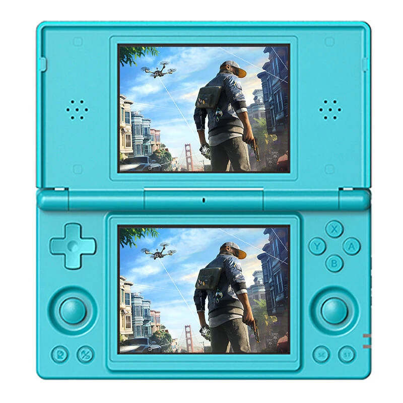 [128G] Anbernic RG DS Handheld Game Console 5000+ Games Dual Screen Android 14.0 4-Inch IPS Touchscreen 4000mAh Battery Built-in Dual HiFi Stereo Speakers Six-axis Gyro Function Multiplayer Retro Game Console