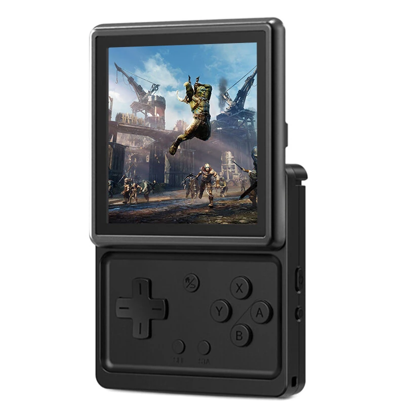 [128G] ANBERNIC RG Rotate 4000+ Games Handheld Game Console 3.5-inch Touchscreen T618 Octa Core Android 12 2000mAh Swivel Screen Built-in HiFi Stereo Speakers WiFi5&BT5.0 Retro Gaming Device — view 4