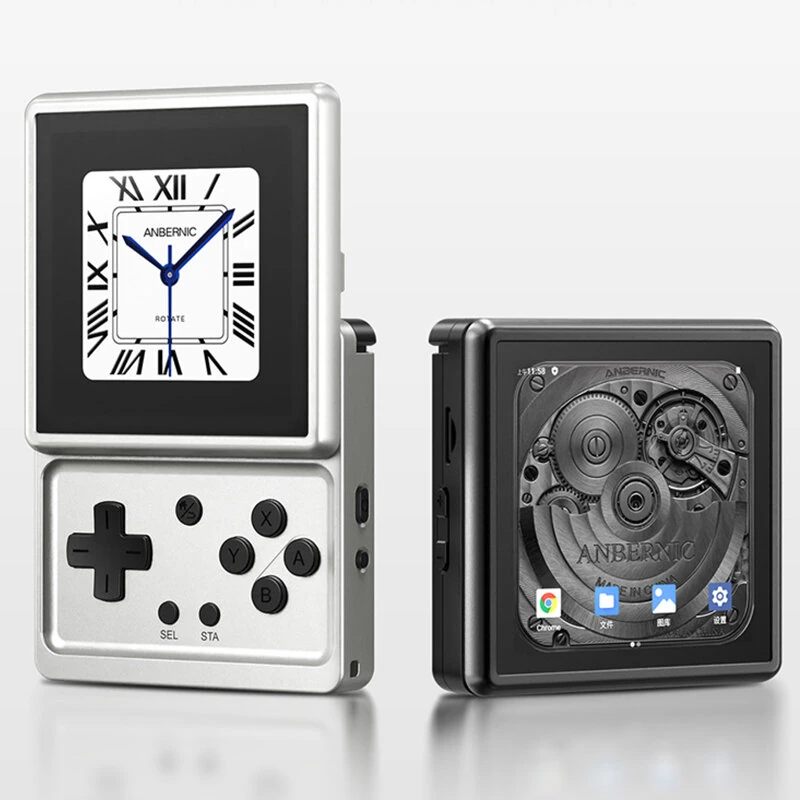 [128G] ANBERNIC RG Rotate 4000+ Games Handheld Game Console 3.5-inch Touchscreen T618 Octa Core Android 12 2000mAh Swivel Screen Built-in HiFi Stereo Speakers WiFi5&BT5.0 Retro Gaming Device — view 9