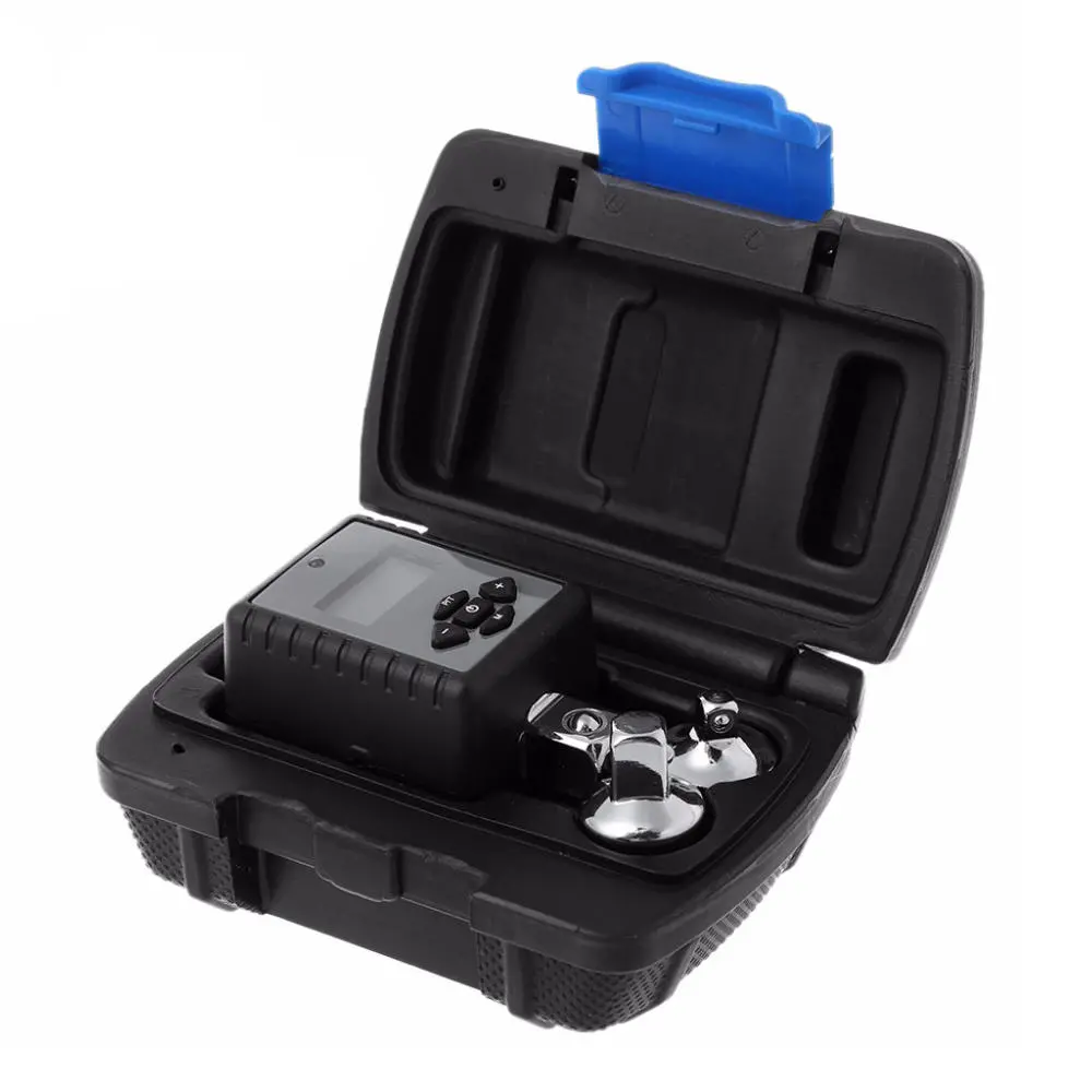 1/2inch 10-200Nm Digital Torque Wrench Adjustable Professional Electronic Torque Wrench Bike Car Repair with 2Pcs Adapter — view 10