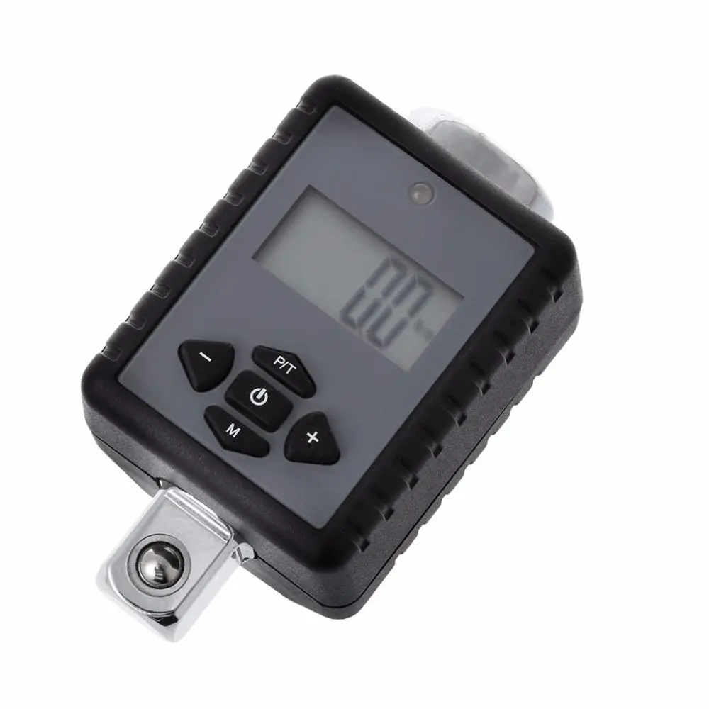 1/2inch 10-200Nm Digital Torque Wrench Adjustable Professional Electronic Torque Wrench Bike Car Repair with 2Pcs Adapter — view 6