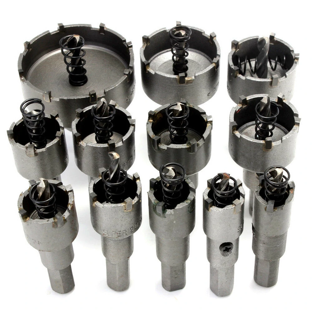 12pcs 15mm-50mm Hole Saw Cutters Kit Drill Bit Set — Pricio