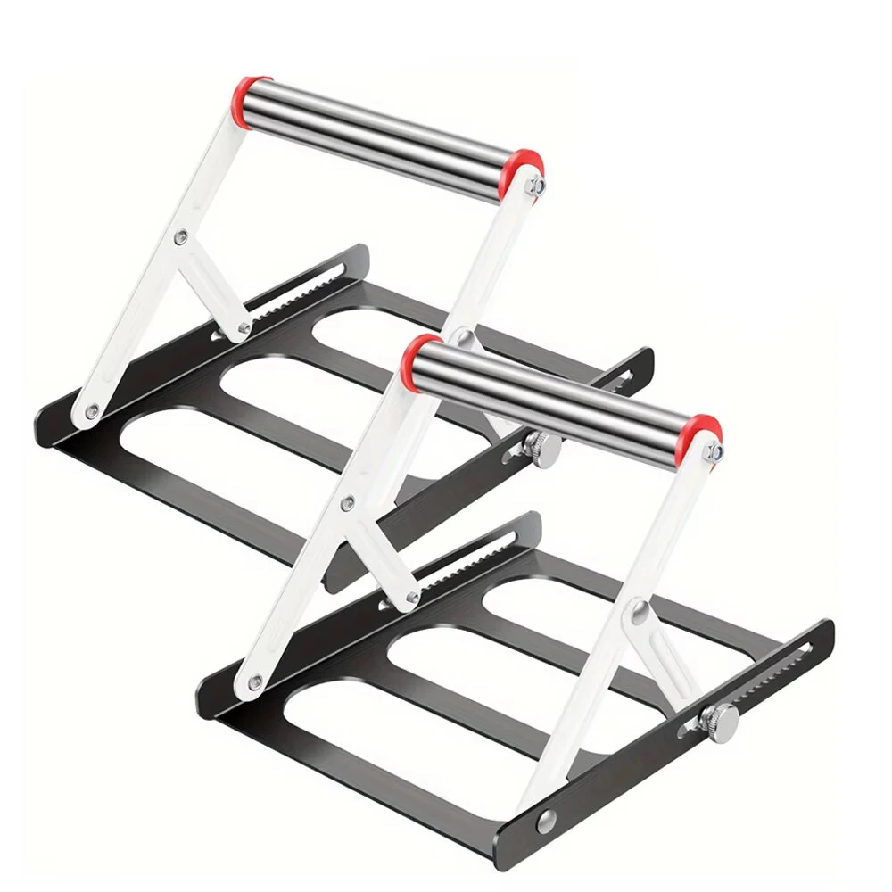 1/2pcs 55-135mm Multifunctional Cutting Machine Material Rack Height Adjustable Tripod Auxiliary Support Bracket — image 1