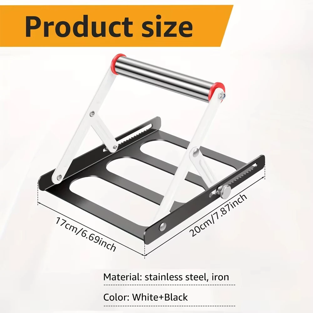 1/2pcs 55-135mm Multifunctional Cutting Machine Material Rack Height Adjustable Tripod Auxiliary Support Bracket — view 7