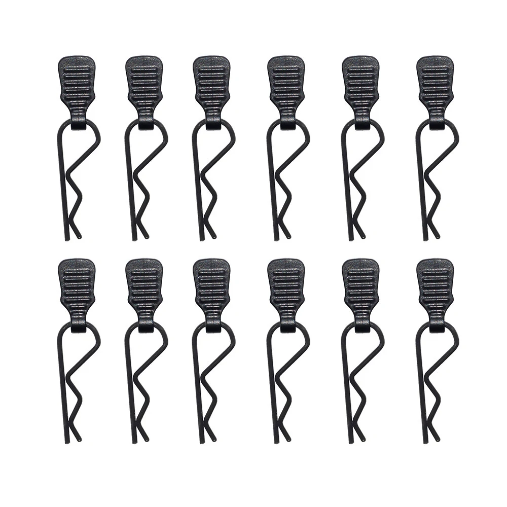 12PCS/20PCS/30PCS RC Car Parts Body Shell Clips Buckle for 1/20 1/24 Vehicles Models Spare Universal Accessories — view 3
