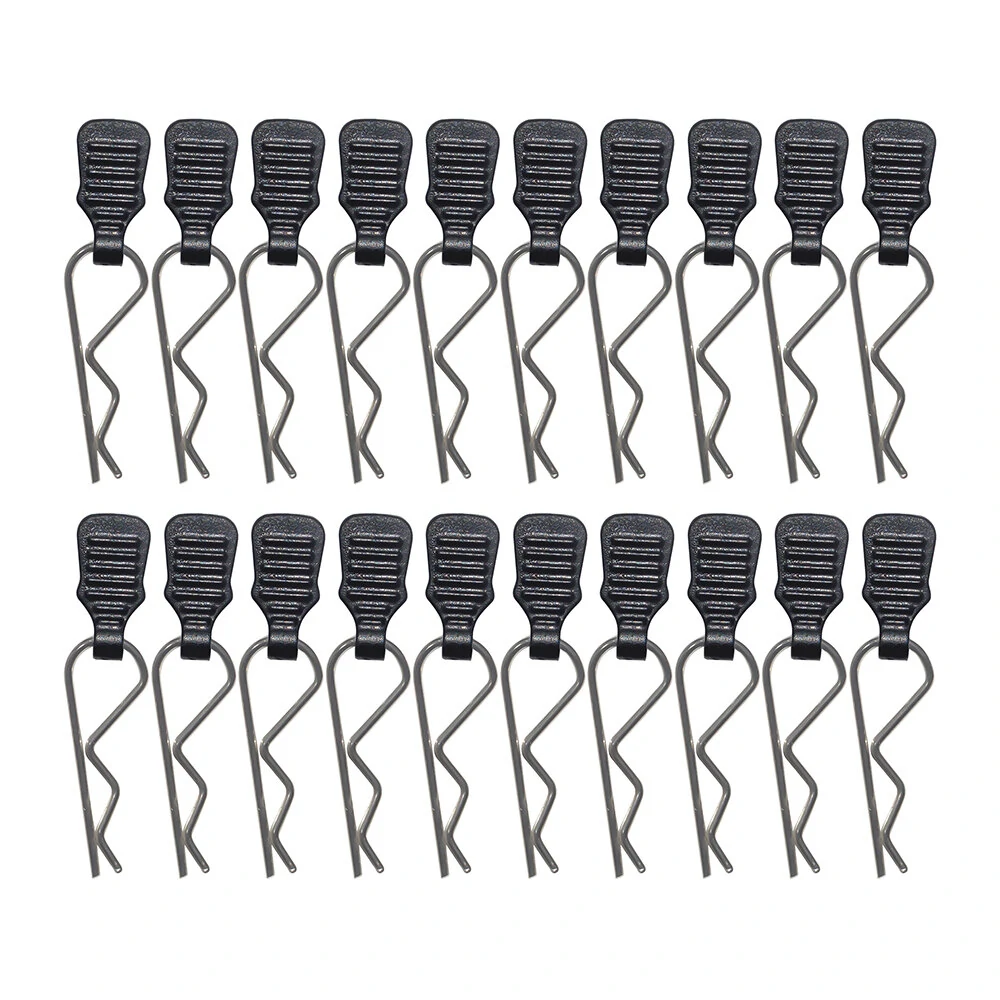 12PCS/20PCS/30PCS RC Car Parts Body Shell Clips Buckle for 1/20 1/24 Vehicles Models Spare Universal Accessories — view 6